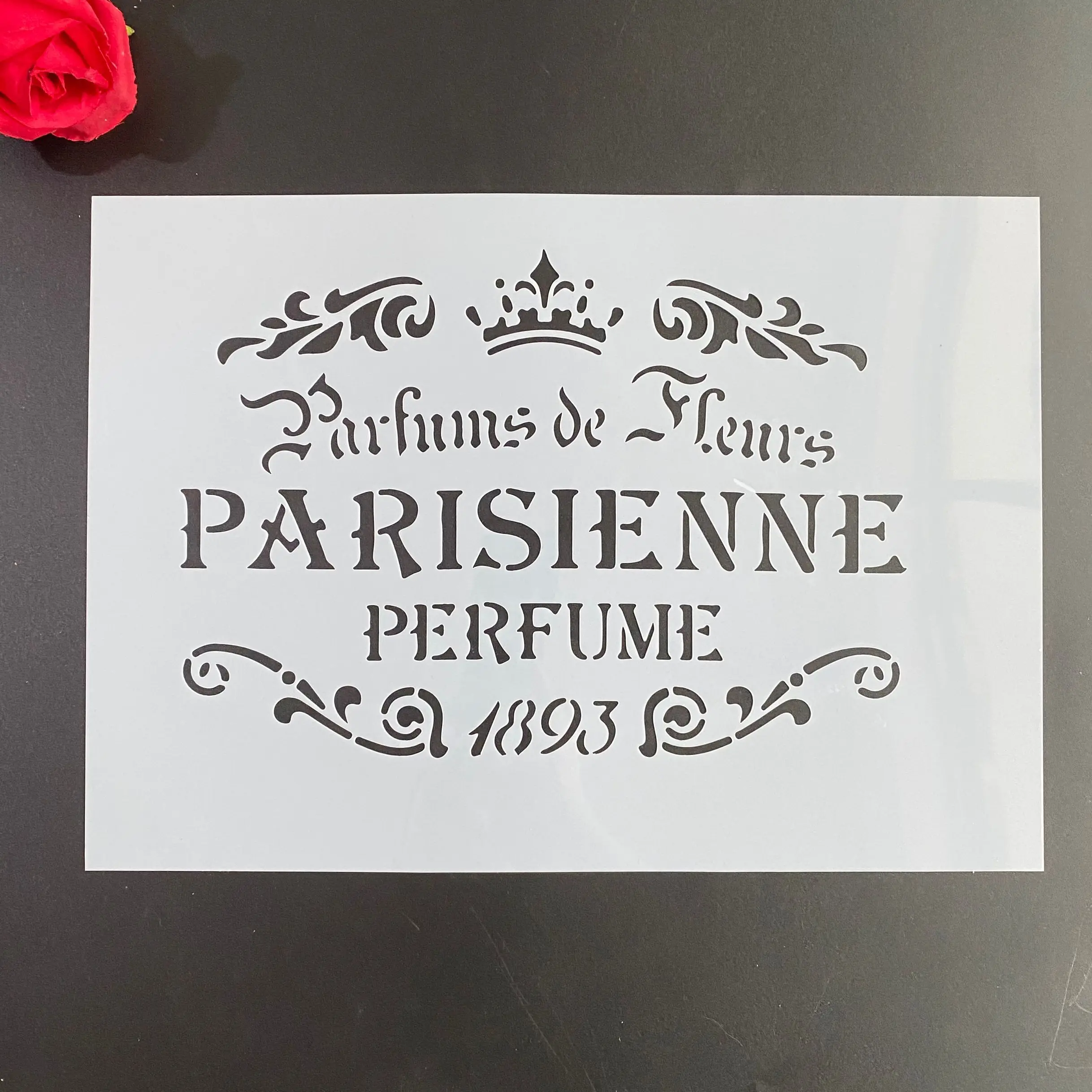 A4 29 *21cm DIY cake Stencils wall Painting Scrapbook Coloring Embossing Album Decorative Paper Card Template PARISENNE
A4 29 *21cm DIY cake Stencils wall Painting Scrapbook Coloring Embossing Album Decorative Paper Card Template PARISENNE