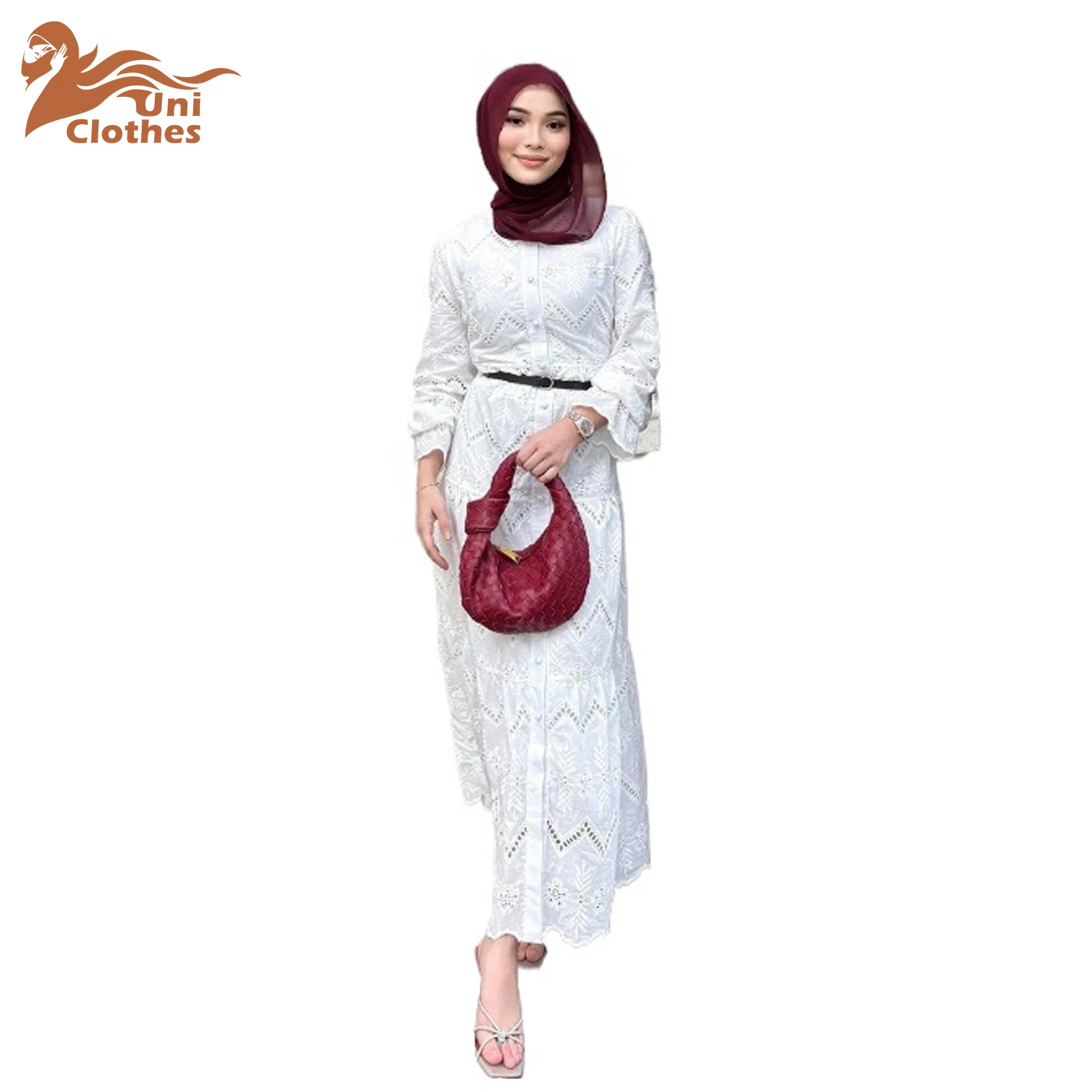 UNI 2025 Spring Lace Embroidery Abaya Women Femme Musulmane Djellaba Jalabiya Turkey Kaftan Dubai Abaya Muslim's Dresses Ramadan
UNI 2025 Spring Lace Embroidery Abaya Women Femme Musulmane Djellaba Jalabiya Turkey Kaftan Dubai Abaya Muslim's Dresses Ramadan