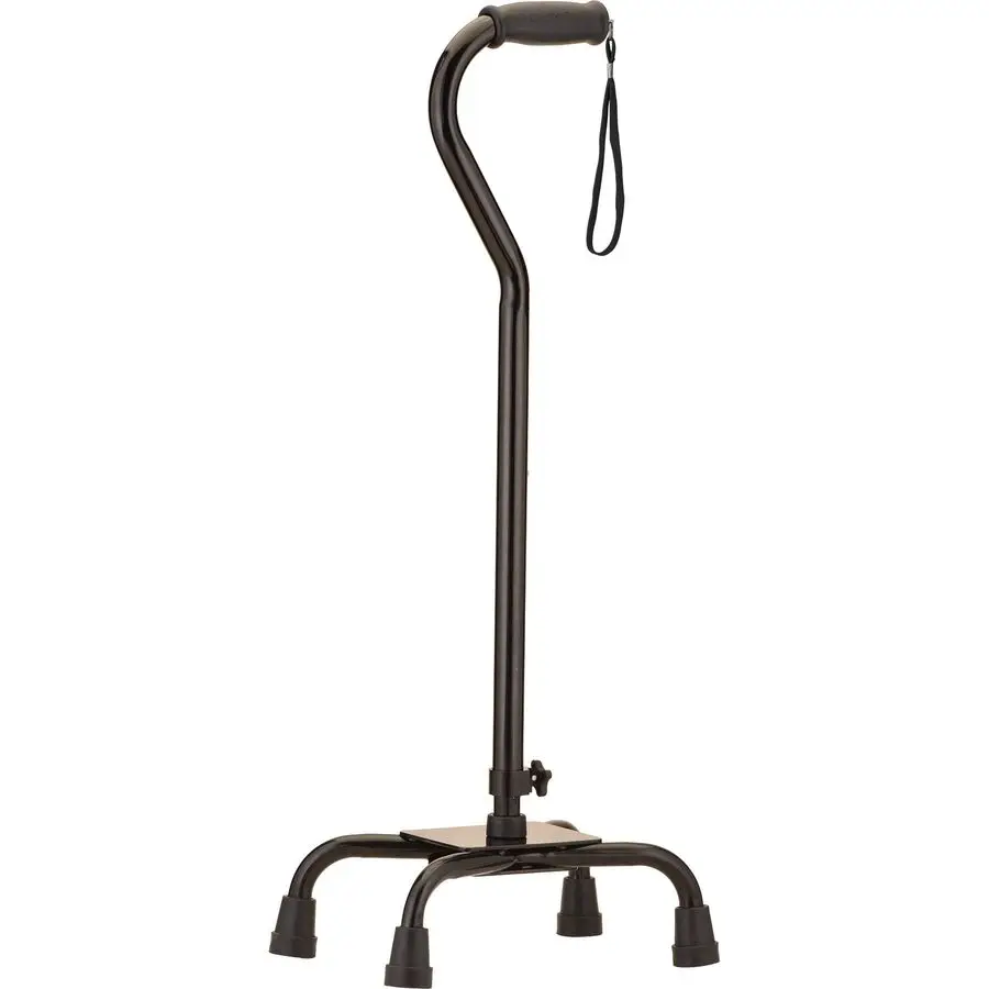 Medical Products Heavy Duty Quad Cane with Large Base, Black, 4.5 Pound 5710BK
Medical Products Heavy Duty Quad Cane with Large Base, Black, 4.5 Pound 5710BK