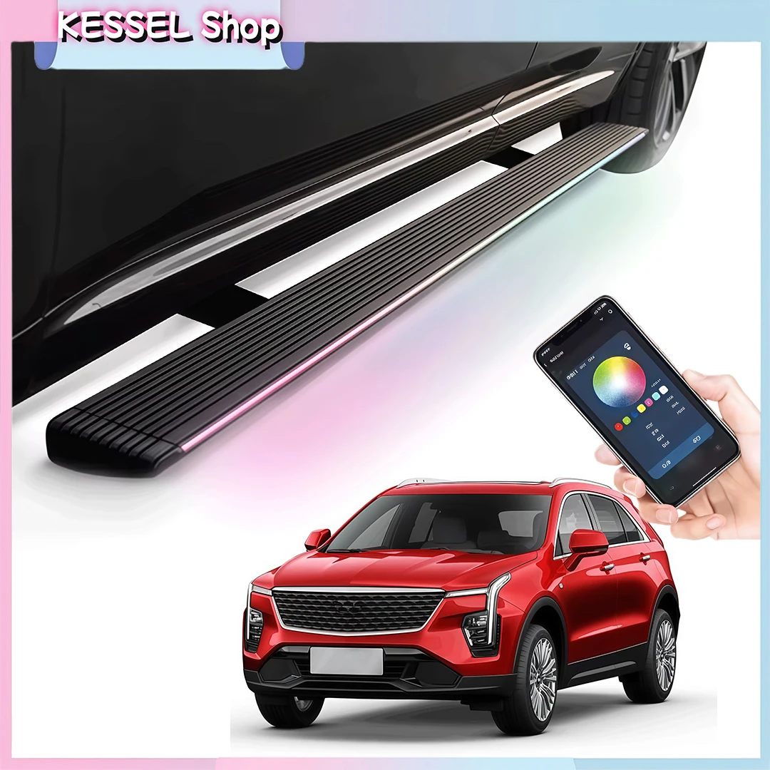 Deployable Power Side Step fits for Cadillac XT4 2019-2025 2026 Electric Running Boards with LED Light Retractable Truck Steps
Deployable Power Side Step fits for Cadillac XT4 2019-2025 2026 Electric Running Boards with LED Light Retractable Truck Steps
