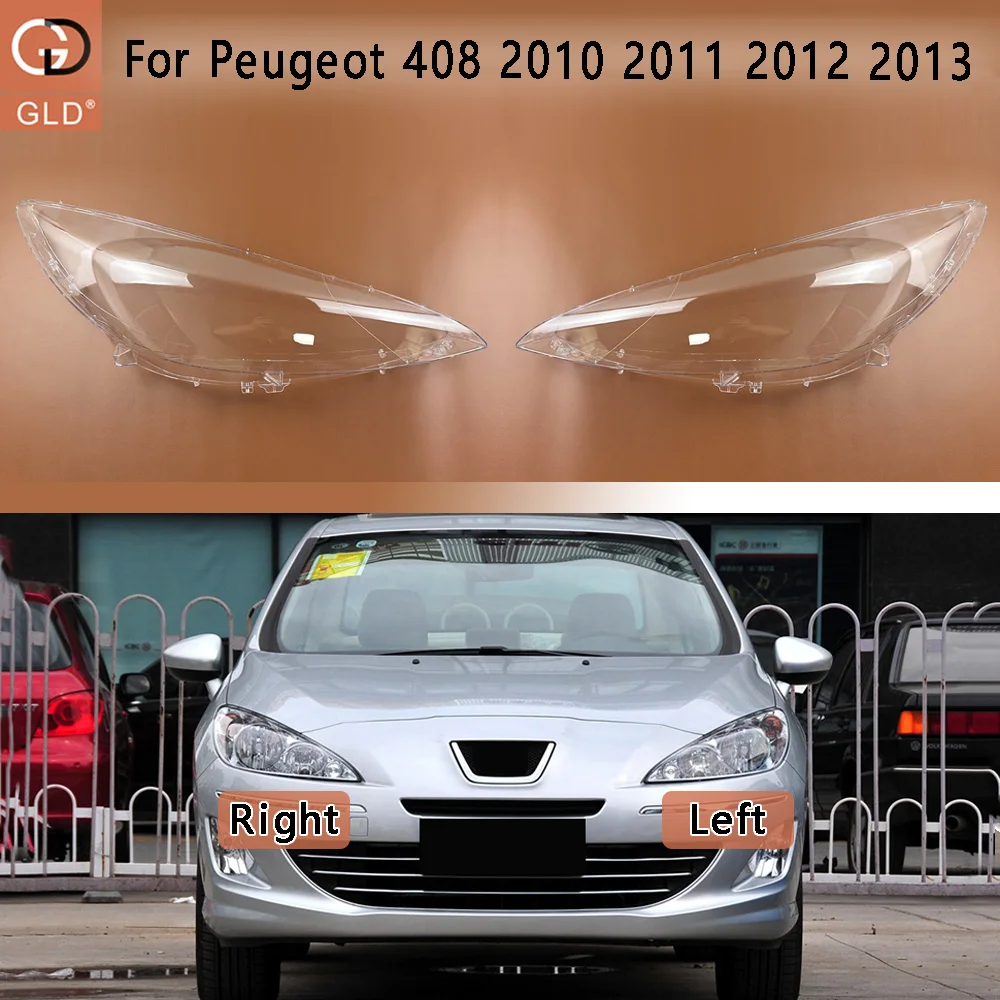 For Peugeot 408 2010 2011 2012 2013 Headlight Lens Cover Transparent Lampshade Headlamp Shell Plexiglass Auto Replacement Parts
For Peugeot 408 2010 2011 2012 2013 Headlight Lens Cover Transparent Lampshade Headlamp Shell Plexiglass Auto Replacement Parts