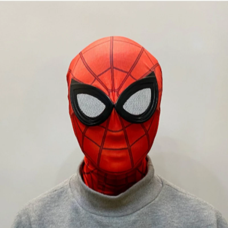 Spiderman headgear Superhero Mask Peter Parker Halloween Cosplay Costume headwear
Spiderman headgear Superhero Mask Peter Parker Halloween Cosplay Costume headwear