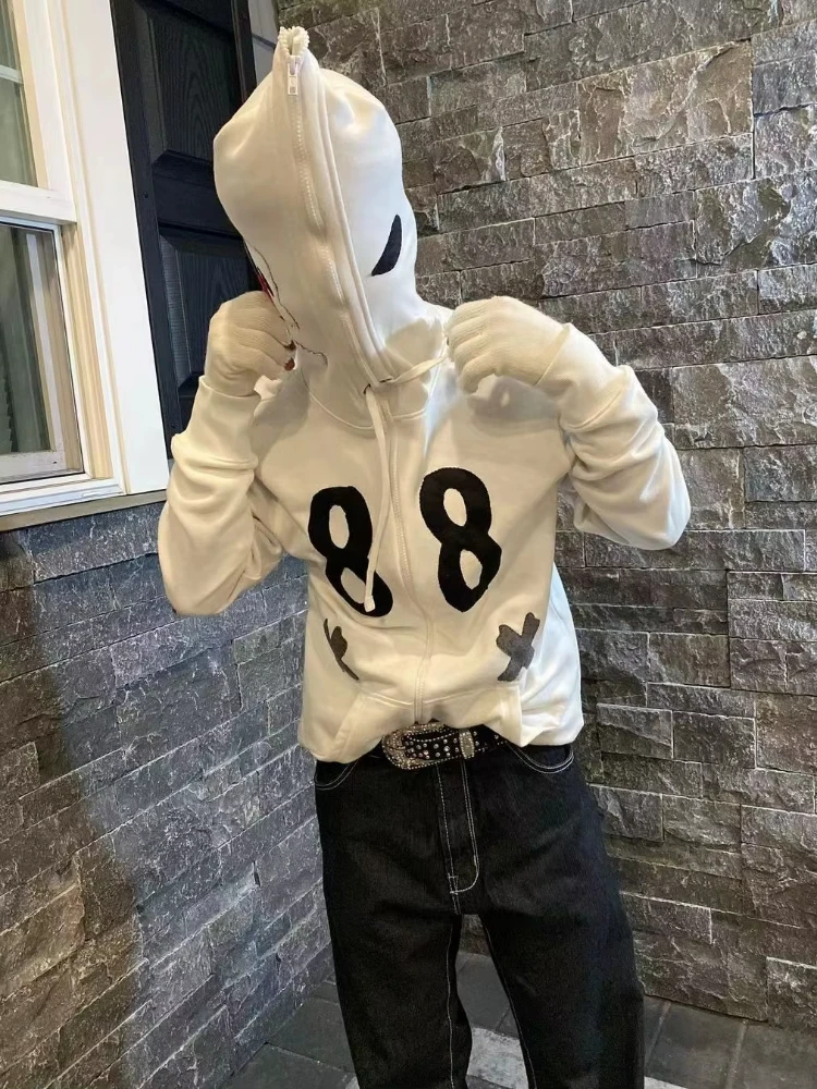 Y2K Full Zip Up Hoodie Men Skeleton Skull Gothic Grunge Oversized Aesthetic Sweatshirts Emo Alt Jacket Unisex Sportswear
Y2K Full Zip Up Hoodie Men Skeleton Skull Gothic Grunge Oversized Aesthetic Sweatshirts Emo Alt Jacket Unisex Sportswear