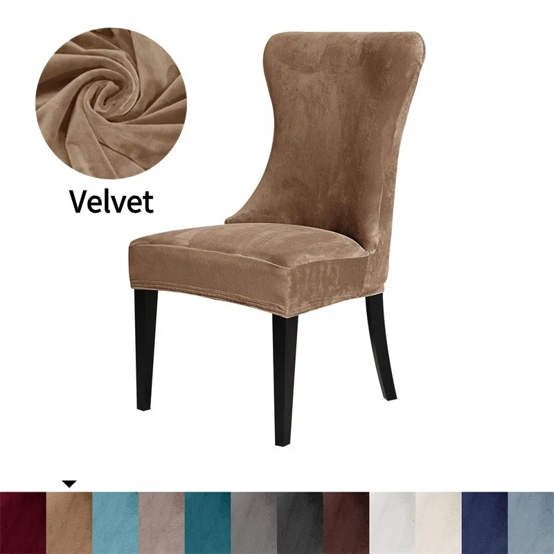 6Pcs/Set Soft Velvet Chair Covers Elastic Non Slip Chair Slipcover Stretch Spandex Dining Seat Cover for Kitchen Living Room
6Pcs/Set Soft Velvet Chair Covers Elastic Non Slip Chair Slipcover Stretch Spandex Dining Seat Cover for Kitchen Living Room