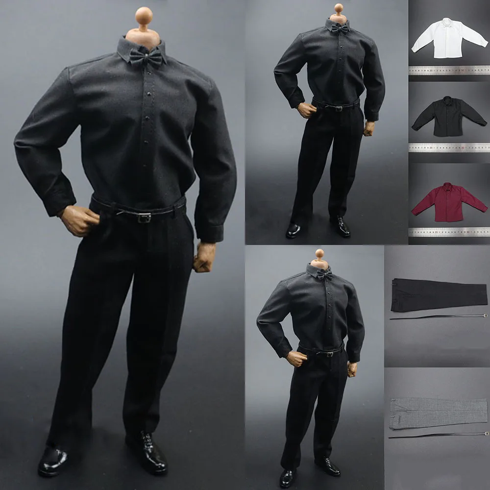 1/6 Male Soldier Strong Casual Business Long Sleeve Shirt Suit Coat Pants Belt Accessory For 12" AT027 Figure Model Body
1/6 Male Soldier Strong Casual Business Long Sleeve Shirt Suit Coat Pants Belt Accessory For 12" AT027 Figure Model Body