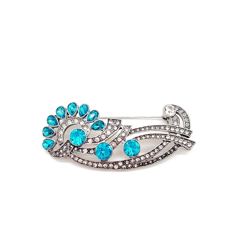 Light Blue Glass Stone Brooch Rhinestone Jewelry Vintage New Design For Women's Wholesale Pins
Light Blue Glass Stone Brooch Rhinestone Jewelry Vintage New Design For Women's Wholesale Pins