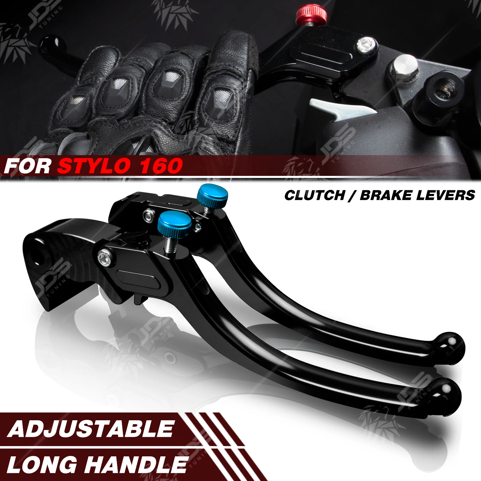JDSTUNING For Honda STYLO160 Stepless Clutch Lever Brake Lever Set Long Handle Levers Motorcycle Accessories Parts
JDSTUNING For Honda STYLO160 Stepless Clutch Lever Brake Lever Set Long Handle Levers Motorcycle Accessories Parts