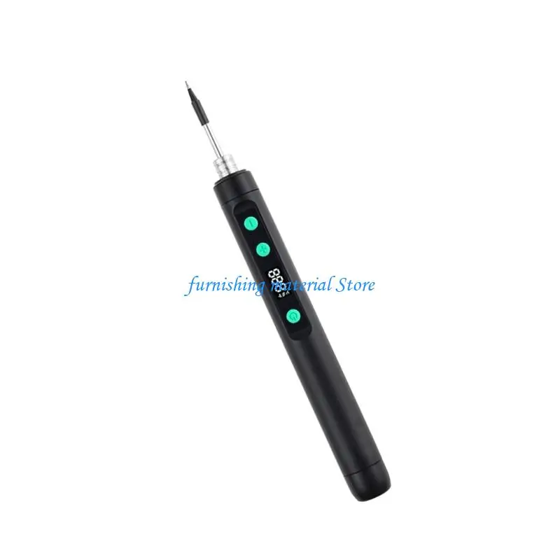 Y5GD Cordless Soldering Tool With Digital Temperature Screen Quick 30 Second Heating Interchangeable Tip Auto Shoff Safety
Y5GD Cordless Soldering Tool With Digital Temperature Screen Quick 30 Second Heating Interchangeable Tip Auto Shoff Safety