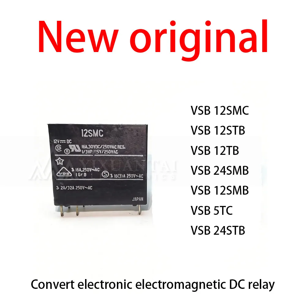 10Pcs/Lot New original VSB 12SMC VSB 12STB VSB 12TB VSB 24SMB VSB 12SMB VSB 5TC VSB 24STB Convert electronic electromagnetic DC
10Pcs/Lot New original VSB 12SMC VSB 12STB VSB 12TB VSB 24SMB VSB 12SMB VSB 5TC VSB 24STB Convert electronic electromagnetic DC