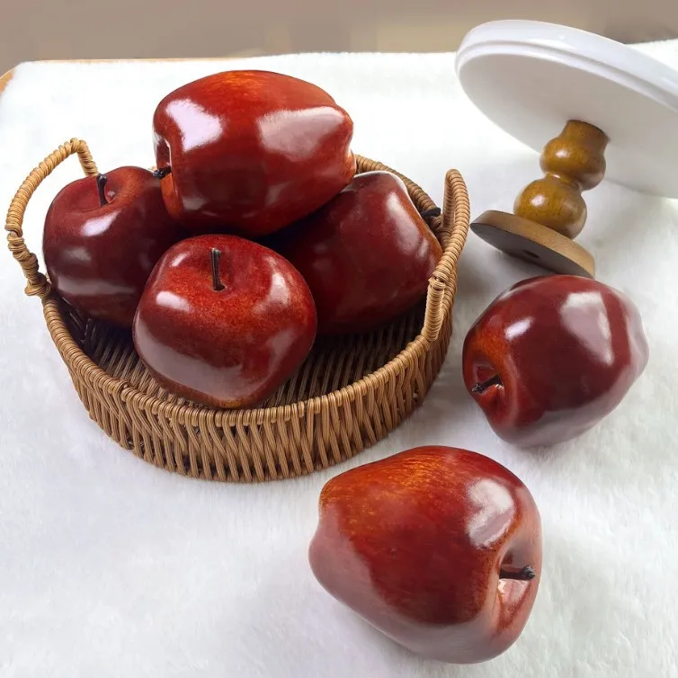 Artificial Snake Fruit Apple Fake Fruit Apple Model Realistic Simulation Cabinet Decoration Photography Prop Home Decor
Artificial Snake Fruit Apple Fake Fruit Apple Model Realistic Simulation Cabinet Decoration Photography Prop Home Decor