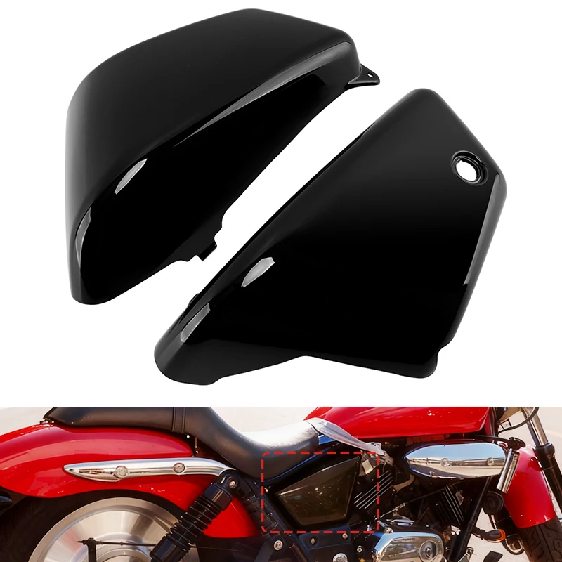 Motorcycle ABS Gloss Black Battery Side Fairing Covers Protection Guard Cap Fit For Honda Magna VF 250 1995-2006
Motorcycle ABS Gloss Black Battery Side Fairing Covers Protection Guard Cap Fit For Honda Magna VF 250 1995-2006