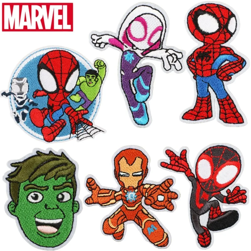 Marvel The Avengers Spiderman Iron Man Cloth Stickers Creative Personality Cool DIY Iron Iron Embroidery Clothes Patch Stickers
Marvel The Avengers Spiderman Iron Man Cloth Stickers Creative Personality Cool DIY Iron Iron Embroidery Clothes Patch Stickers