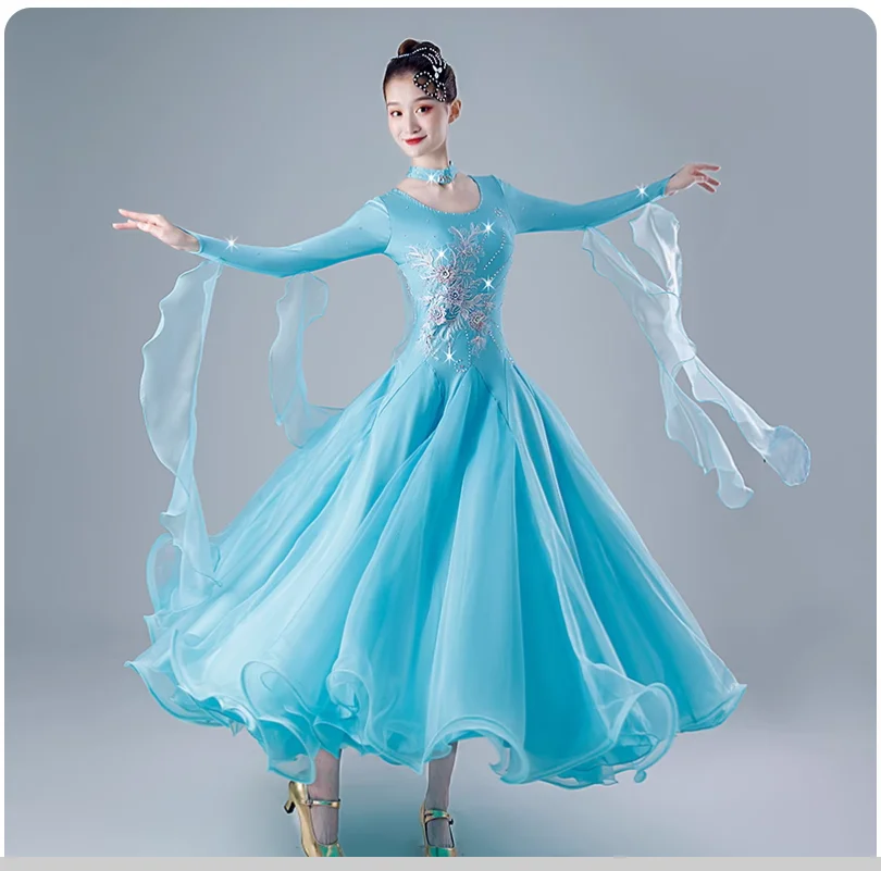 National Standard Dance Performance Dress Modern Dance Competition Dress
National Standard Dance Performance Dress Modern Dance Competition Dress