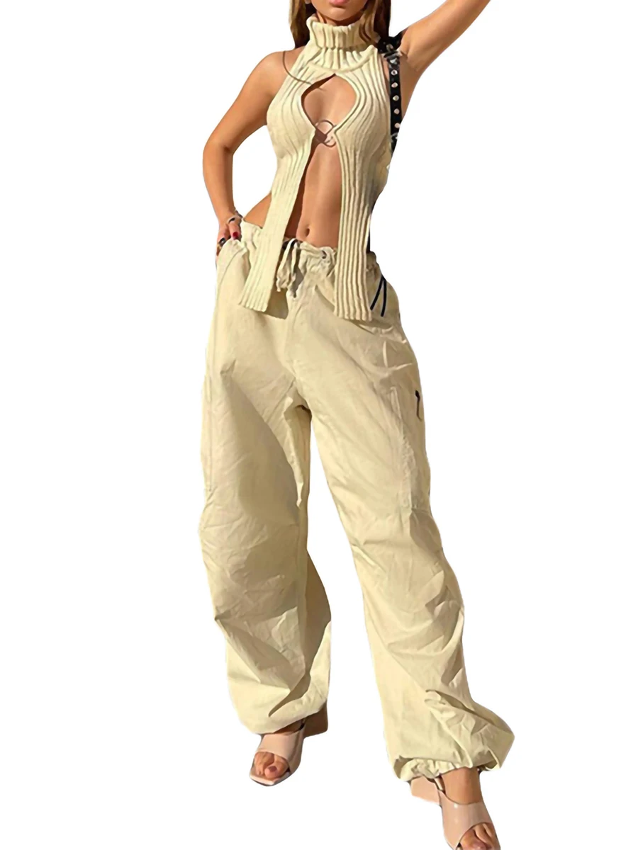 Women Knitted Tube Vest Tops Strapless Backless Tie-up Crop Cami Tops Spaghetti Strap Hollow Out Camisole Summer Shirt Tops
Women Knitted Tube Vest Tops Strapless Backless Tie-up Crop Cami Tops Spaghetti Strap Hollow Out Camisole Summer Shirt Tops