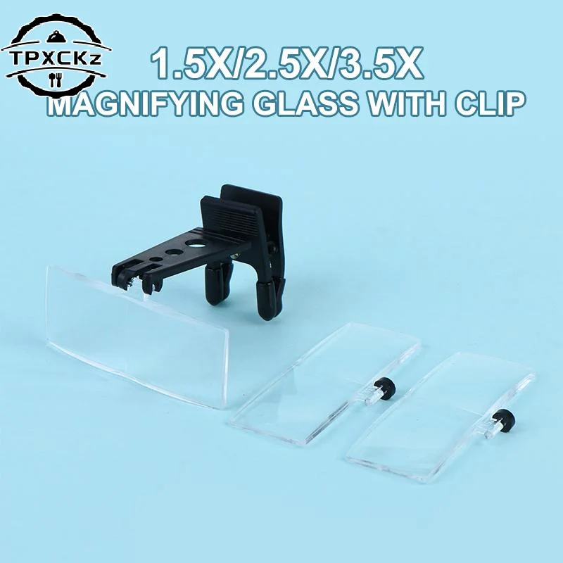 Glasses Style Magnifying Glass With Clip For Reading Wooden Horse-Type Surgical Magnifying GlassThree Sets Of Lenses
Glasses Style Magnifying Glass With Clip For Reading Wooden Horse-Type Surgical Magnifying GlassThree Sets Of Lenses