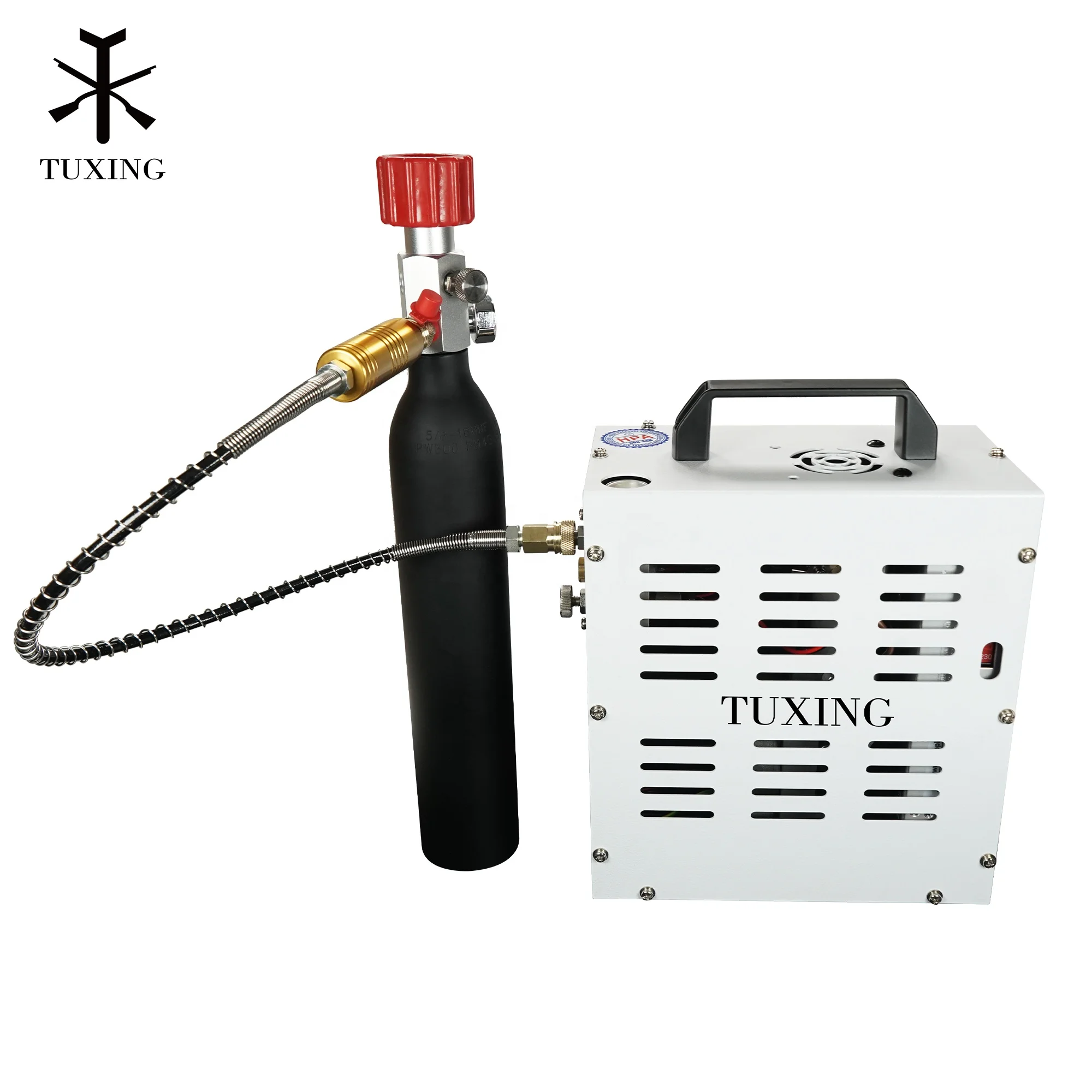 Hot Sale New Style High Pressure 4500psi/300bar/30mpa 110V /220V Fan Cooling Shutdown 12V Paintball PCP Air Compressor
Hot Sale New Style High Pressure 4500psi/300bar/30mpa 110V /220V Fan Cooling Shutdown 12V Paintball PCP Air Compressor