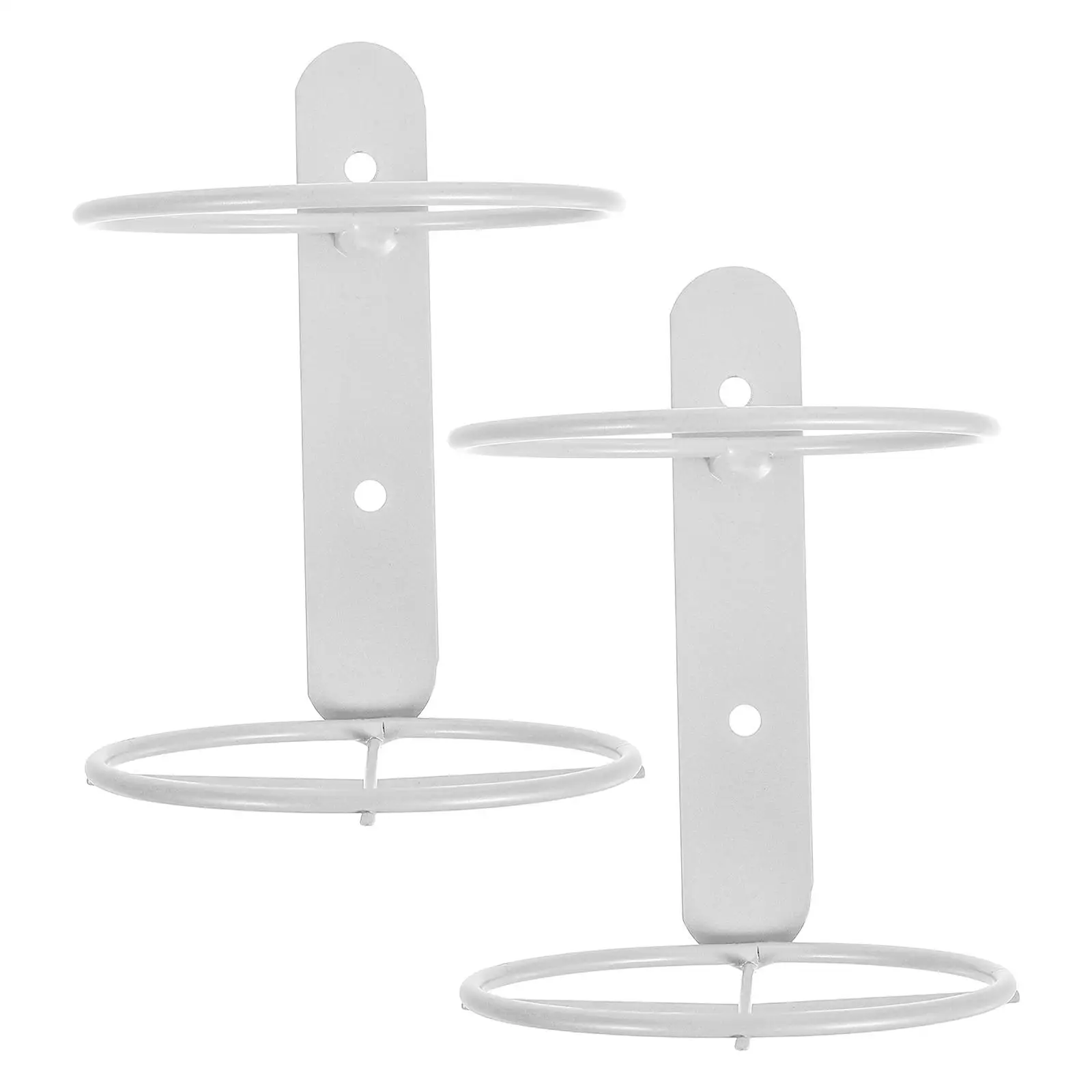 2 Pcs Wall Mounted Rack Bottle Organizer Metal White Iron Display Storage Spacesaving Stylish Easy Robust Kitchen Bar
2 Pcs Wall Mounted Rack Bottle Organizer Metal White Iron Display Storage Spacesaving Stylish Easy Robust Kitchen Bar