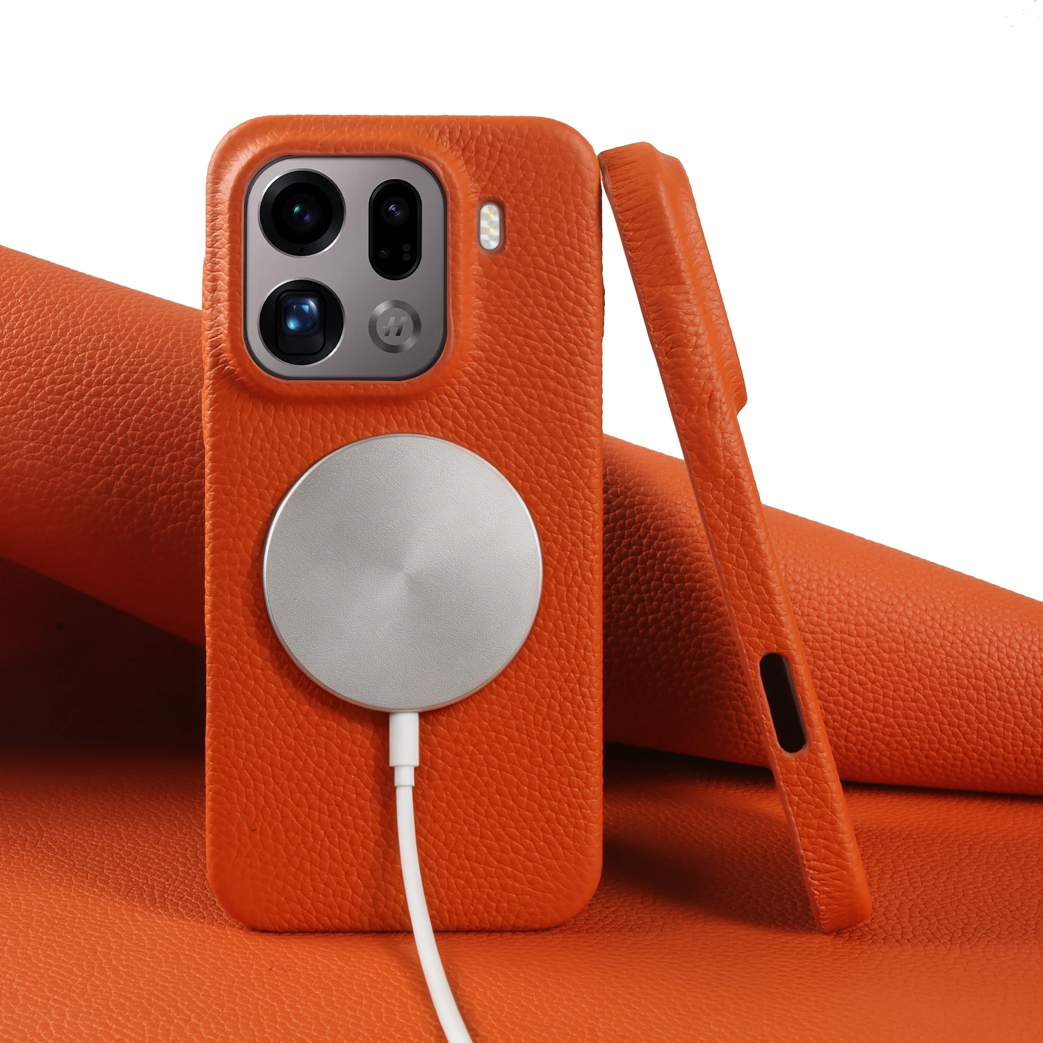 For Magsafe Magnetic Genuine Leather Case For OPPO Find X9 Pro X9 Ultra X9Ultra X7 X6 Pro X8 Ultra Back Cover Case Coque Funda
For Magsafe Magnetic Genuine Leather Case For OPPO Find X9 Pro X9 Ultra X9Ultra X7 X6 Pro X8 Ultra Back Cover Case Coque Funda