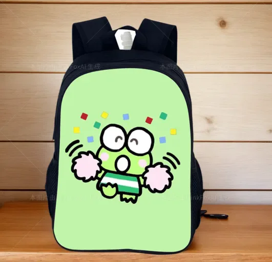 Children Fashion Rucksack-Keroppi Student Lightweight School Book Bag Daily Use Wearproof Backpack
Children Fashion Rucksack-Keroppi Student Lightweight School Book Bag Daily Use Wearproof Backpack