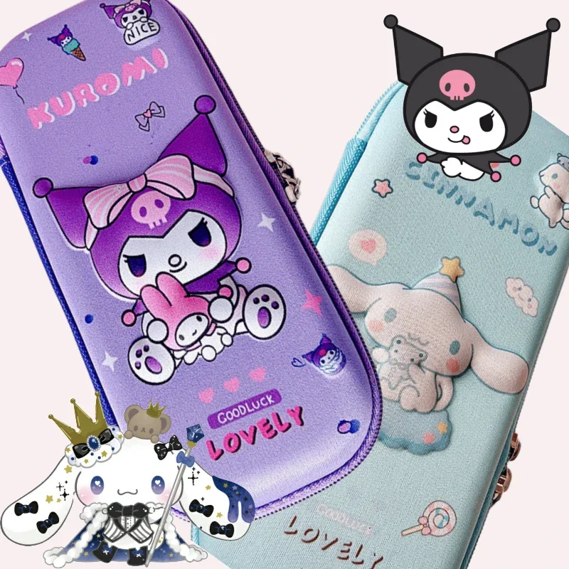 Sanrio Hello Kitty Pencil Case Cute Cartoon Cinnamoroll Kuromi New Models Large Capacity Kawaii School Supplies Pouch Gifts
Sanrio Hello Kitty Pencil Case Cute Cartoon Cinnamoroll Kuromi New Models Large Capacity Kawaii School Supplies Pouch Gifts