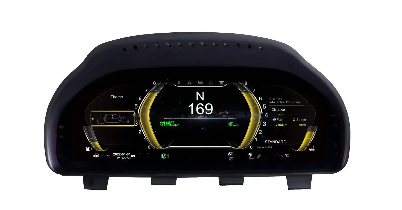 Screen LCD Instrument Panel Dashboard Speedometer Digital Cluster E66 E65 7 Series 2003-2008
Screen LCD Instrument Panel Dashboard Speedometer Digital Cluster E66 E65 7 Series 2003-2008