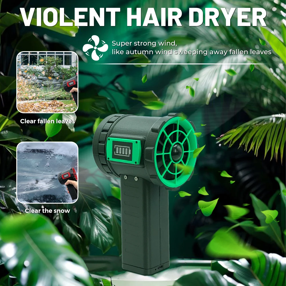 650W Car Violent Blower 64MM Handheld Turbo Jet Fan Brushless Motor Instantaneous Thrust 1kg-1.4kg/s 240km/h Powerful Air Duster 
650W Car Violent Blower 64MM Handheld Turbo Jet Fan Brushless Motor Instantaneous Thrust 1kg-1.4kg/s 240km/h Powerful Air Duster