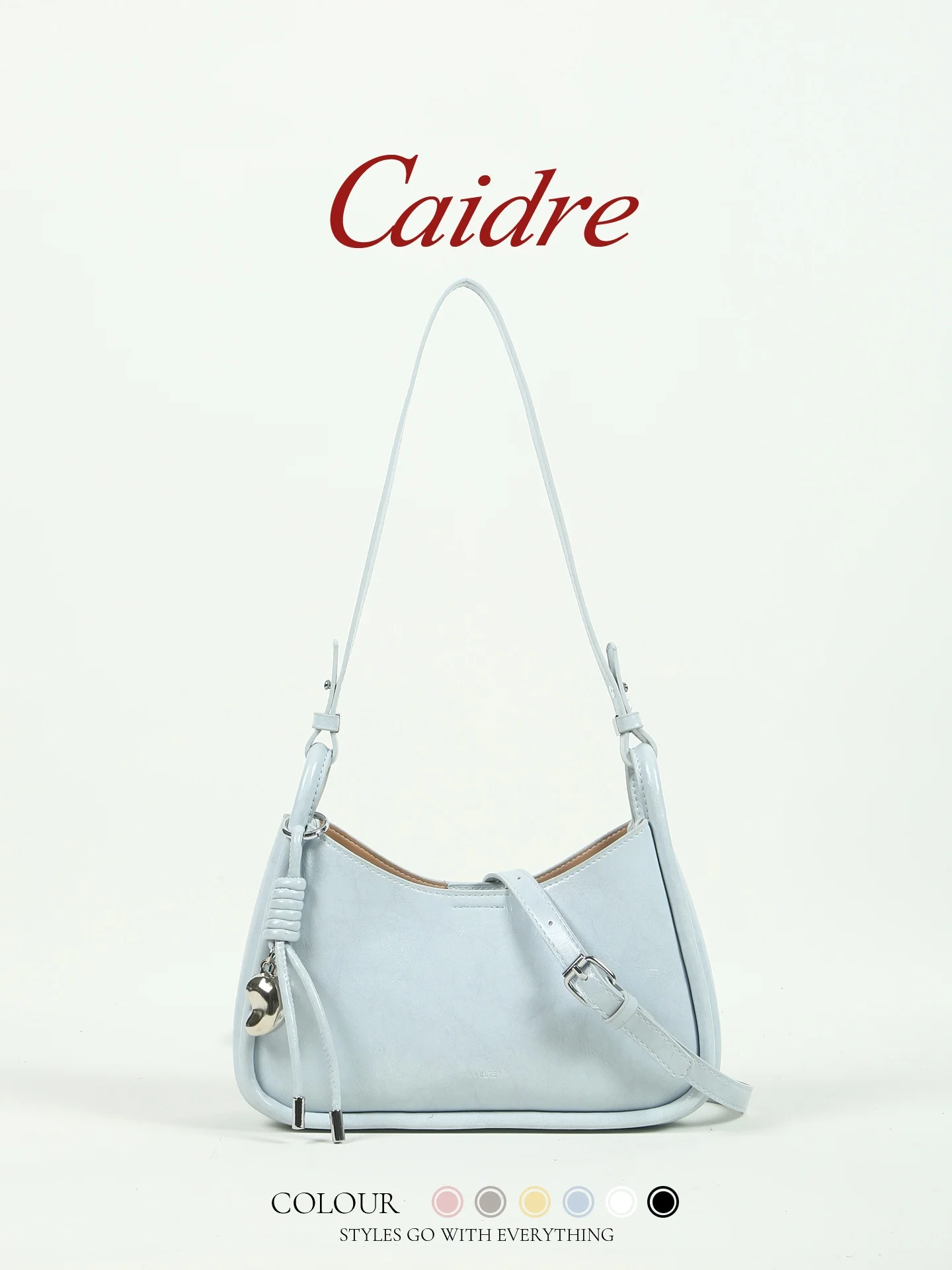 Caidre Women's Commuter Hobo Bag 2026 New Style Lightweight Luxury Underarm Crossbody Bag Single Shoulder Satchel
Caidre Women's Commuter Hobo Bag 2026 New Style Lightweight Luxury Underarm Crossbody Bag Single Shoulder Satchel