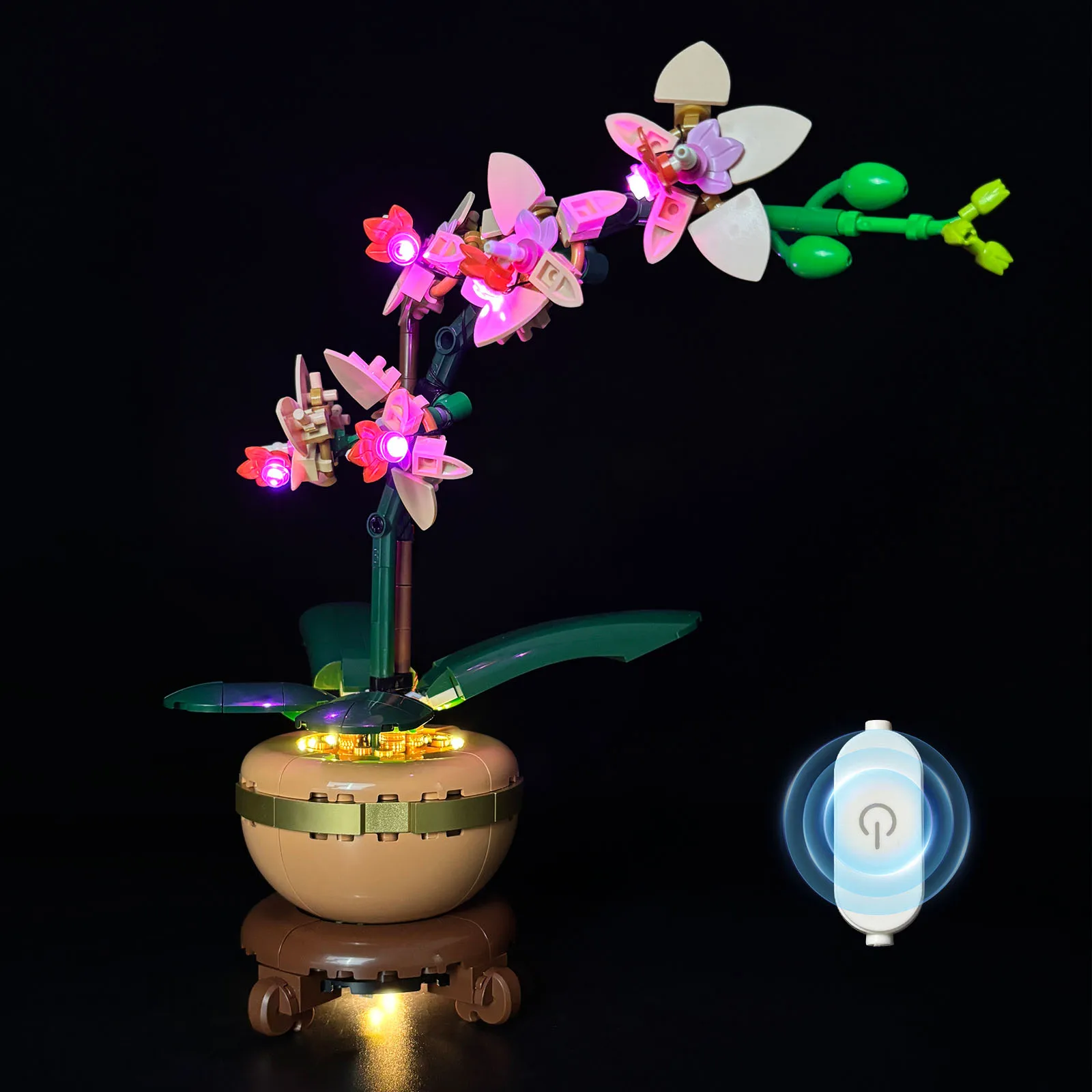 LYBMTWF LED Lighting Kit Compatible with Lego 10343 Mini Orchid Blocks (NOT Include The Model Bricks)
LYBMTWF LED Lighting Kit Compatible with Lego 10343 Mini Orchid Blocks (NOT Include The Model Bricks)