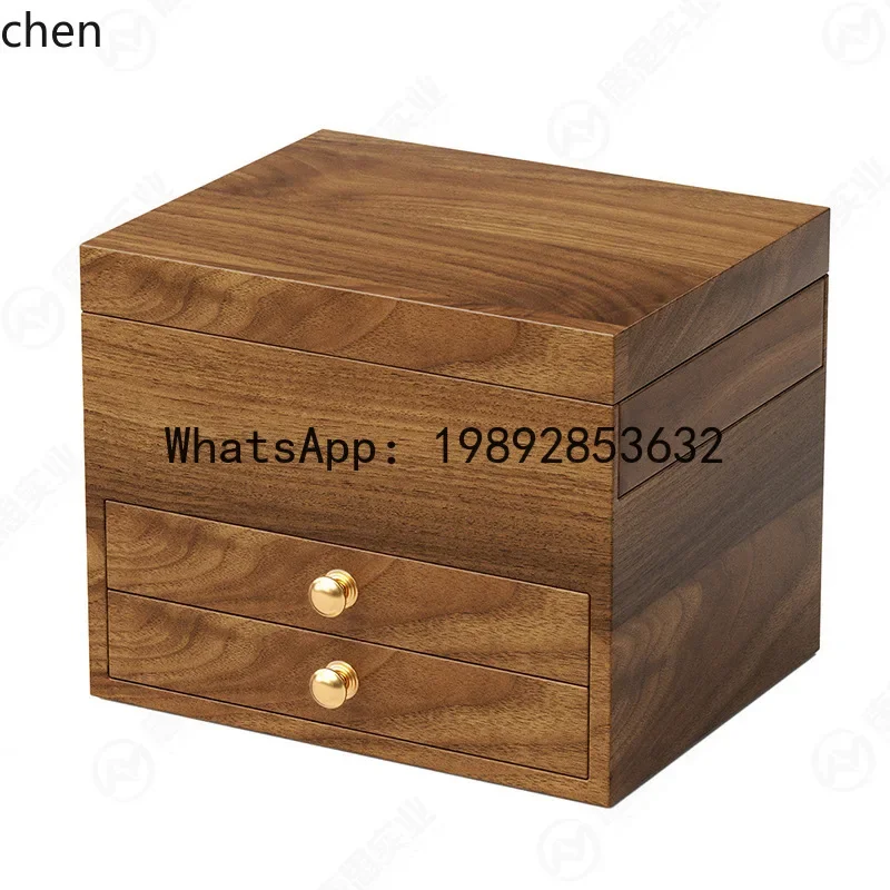 jewelry storage box, vintage large-capacity wooden jewelry box for necklaces, and other accessories, high-end wooden box
jewelry storage box, vintage large-capacity wooden jewelry box for necklaces, and other accessories, high-end wooden box