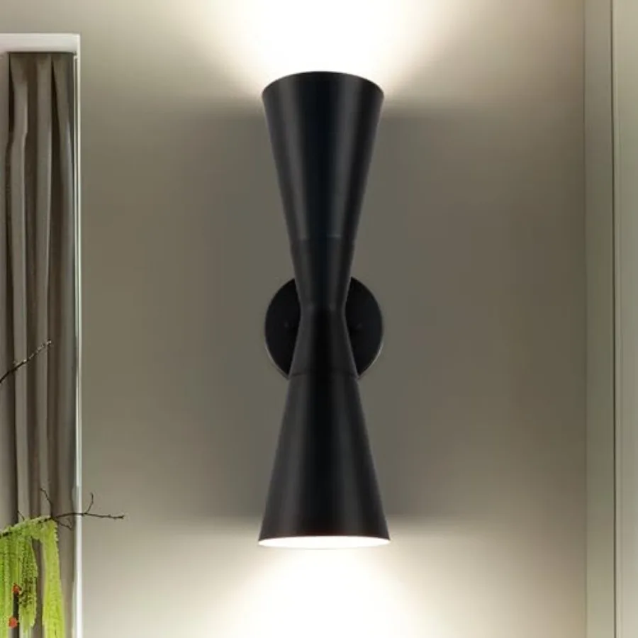 Wall Sconce Bathroom Sconces Lighting, 13 inch Black Modern Sconces Up Down Lights Wall Decor Indoor Wall Light Fixtures for Li
Wall Sconce Bathroom Sconces Lighting, 13 inch Black Modern Sconces Up Down Lights Wall Decor Indoor Wall Light Fixtures for Li