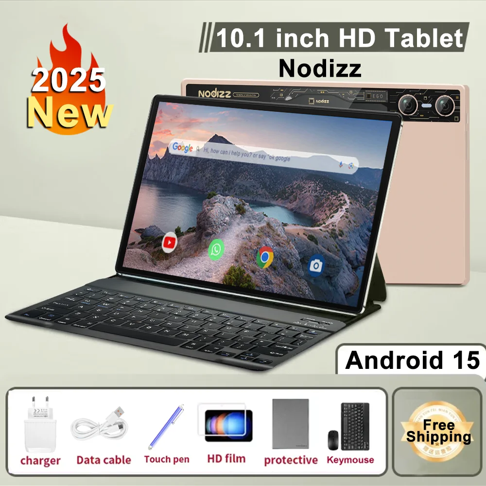 5G Tablet Android 15.0 Brand New 10.1 inch monitor 12GB RAM 512GB ROM Tablet 7000mAh 8Core WIFI Bluetooth Network Tablet Laptop
5G Tablet Android 15.0 Brand New 10.1 inch monitor 12GB RAM 512GB ROM Tablet 7000mAh 8Core WIFI Bluetooth Network Tablet Laptop