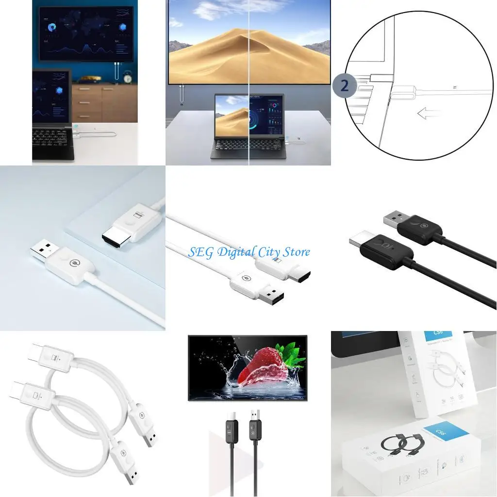 U75B Plug & Play Wireless Transmitter & Receiver Wireless Display Dongle ABS Extender
U75B Plug & Play Wireless Transmitter & Receiver Wireless Display Dongle ABS Extender