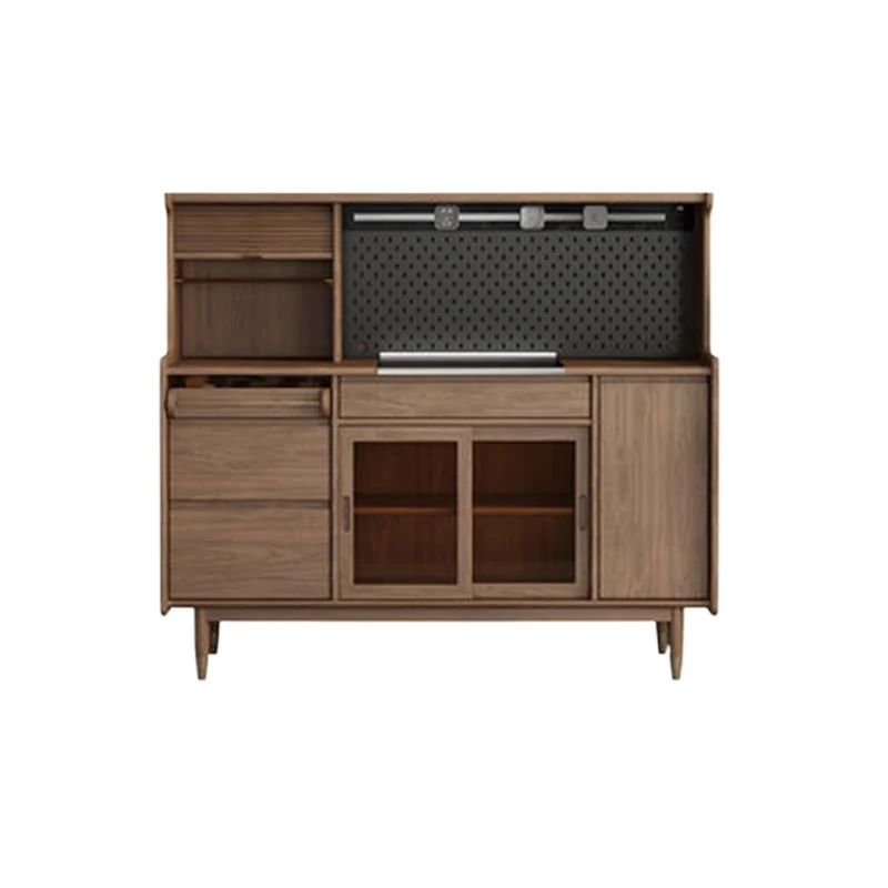 Nordic black walnut all solid wood side locker multi-layer storage simple kitchen multi-functional locker wall cabinet
Nordic black walnut all solid wood side locker multi-layer storage simple kitchen multi-functional locker wall cabinet