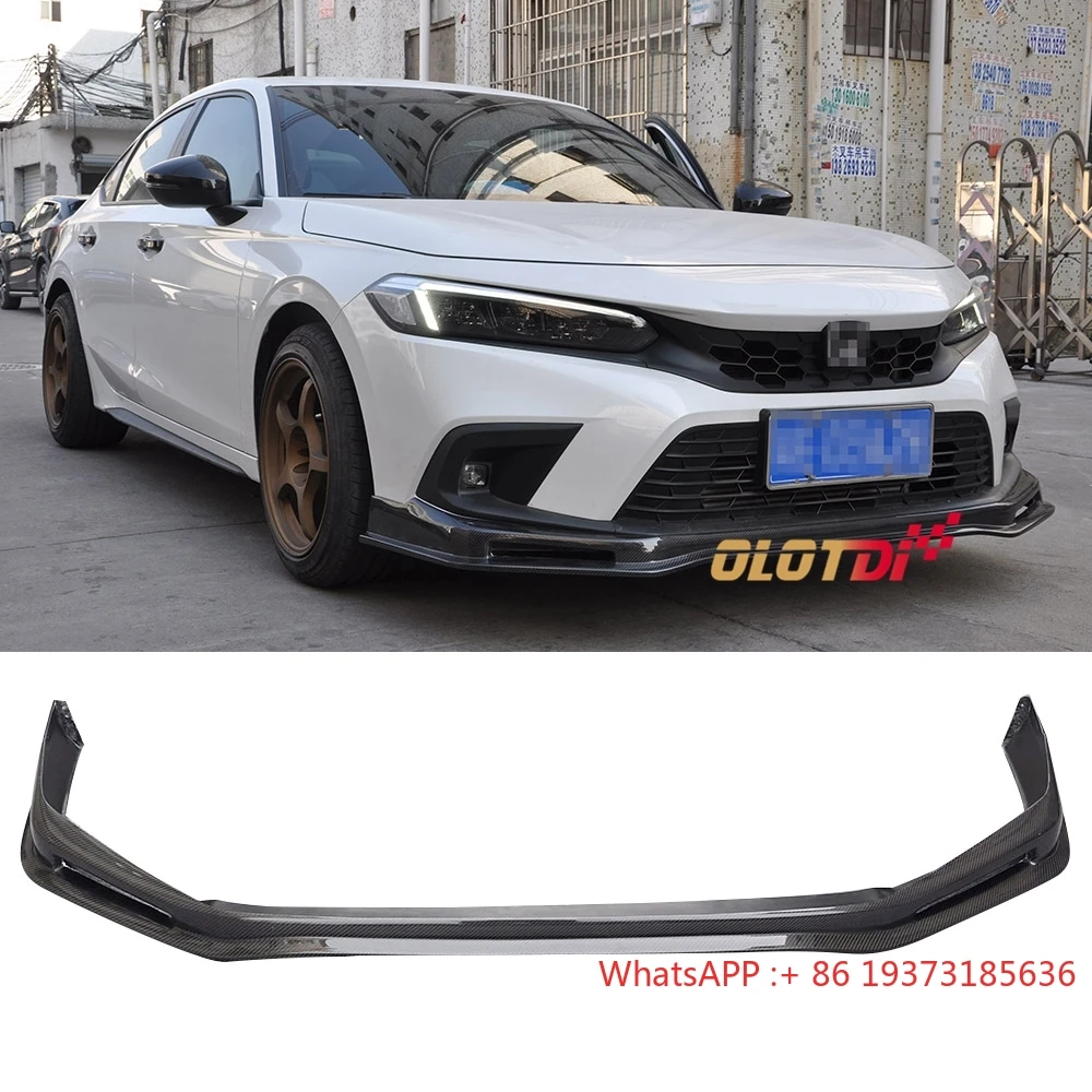 For Honda Civic 11TH FL1 FL4 Spoon Style Carbon Front Spoiler Bumper Lip Chin Front Splitter Auto Tuning
For Honda Civic 11TH FL1 FL4 Spoon Style Carbon Front Spoiler Bumper Lip Chin Front Splitter Auto Tuning