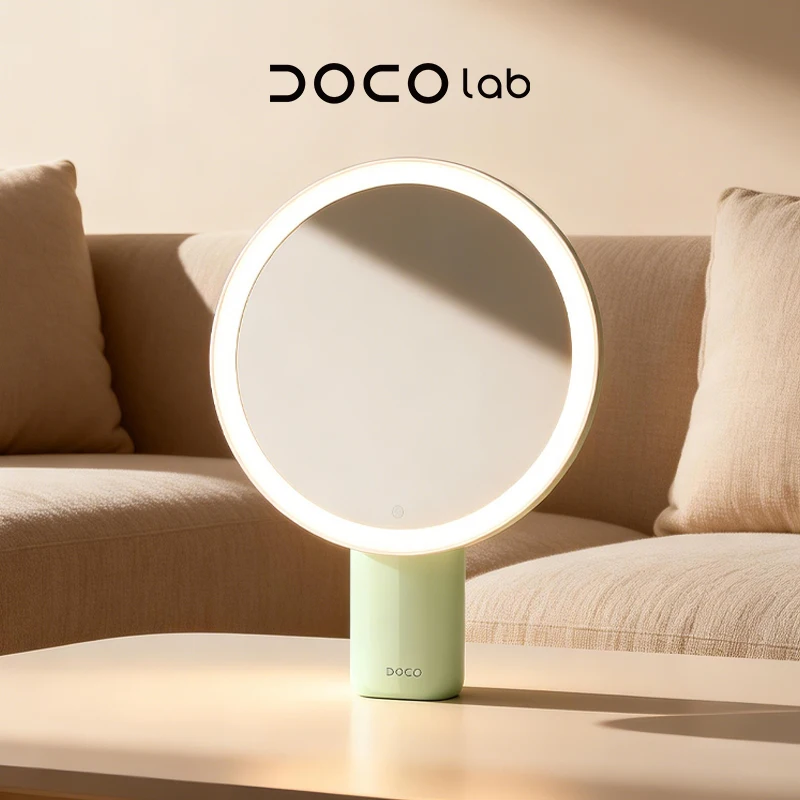DOCO LAB LED Makeup Mirror with Lights 82 LED Beads 3 Color Lighting Dimmable 8 Inch HD Rechargeable Tabletop Mirror for Makeup
DOCO LAB LED Makeup Mirror with Lights 82 LED Beads 3 Color Lighting Dimmable 8 Inch HD Rechargeable Tabletop Mirror for Makeup