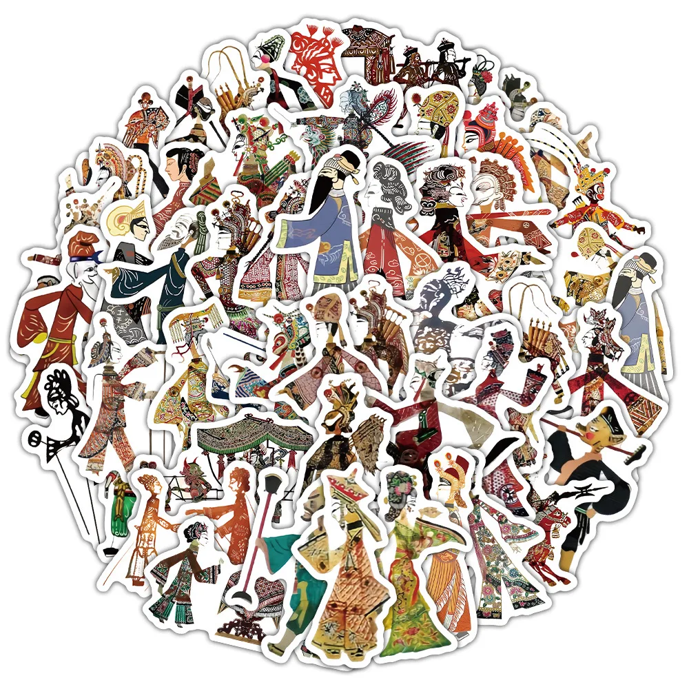 10/30/55PCS Shadow Puppets Stickers Funny Chinese Culture Sticker Paper Cut DIY Laptop Phone Guitar Car Bike Decals Kids Toys
10/30/55PCS Shadow Puppets Stickers Funny Chinese Culture Sticker Paper Cut DIY Laptop Phone Guitar Car Bike Decals Kids Toys