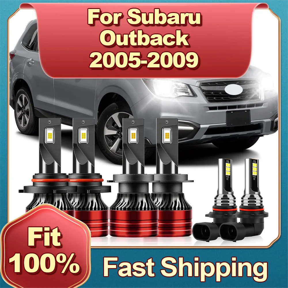 2/6Pcs LED Headlight 6000K 30000LM Auto Lamp Super Bright Car Fog Lights Upgrade For Subaru Outback 2005 2006 2007 2008 2009
2/6Pcs LED Headlight 6000K 30000LM Auto Lamp Super Bright Car Fog Lights Upgrade For Subaru Outback 2005 2006 2007 2008 2009