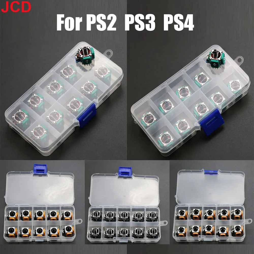 JCD 10pcs For PS3 PS4 PS5 Controller 3Pin RockerAxis Resistors Potentiometer 3D Analog Stick Joystick Sensor Module Replacement
JCD 10pcs For PS3 PS4 PS5 Controller 3Pin RockerAxis Resistors Potentiometer 3D Analog Stick Joystick Sensor Module Replacement