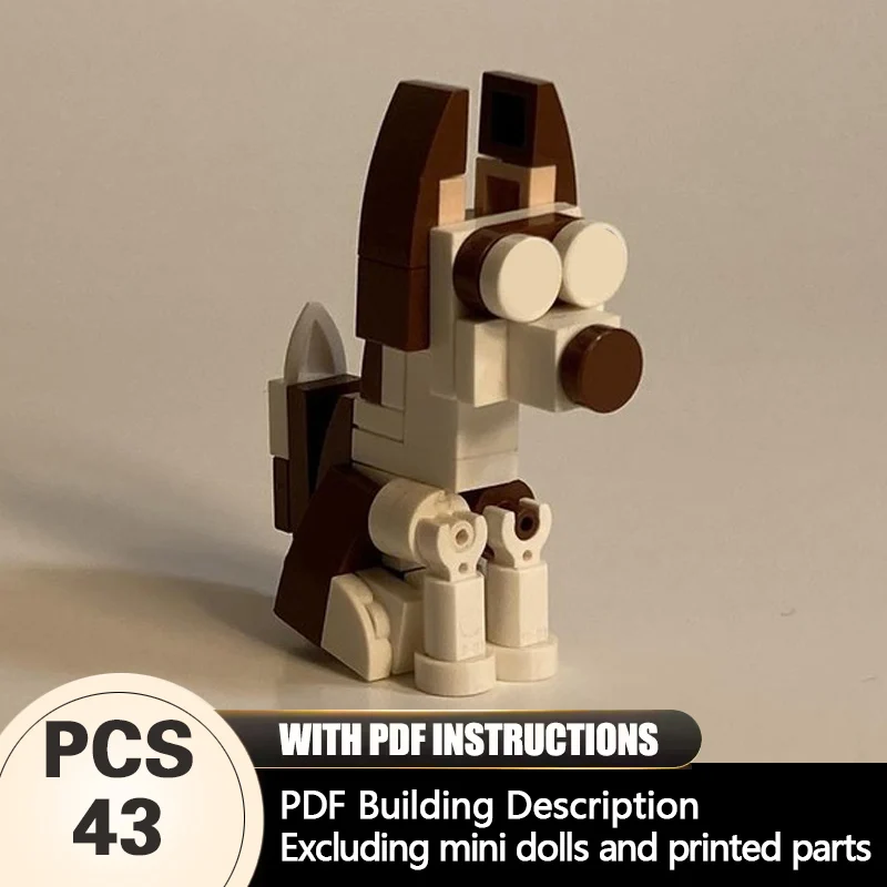 Creators Animal Series Model MOC Building Bricks Chihuahua Modular Technology Gifts Holiday Assemble Children Toys Suit
Creators Animal Series Model MOC Building Bricks Chihuahua Modular Technology Gifts Holiday Assemble Children Toys Suit