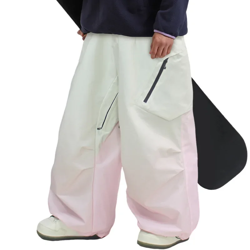 2025 New Ski Pants Men's Winter Outdoor Double Board Waterproof Warm Breathable Pants Women's Wide Leg Loose Sports Pants
2025 New Ski Pants Men's Winter Outdoor Double Board Waterproof Warm Breathable Pants Women's Wide Leg Loose Sports Pants