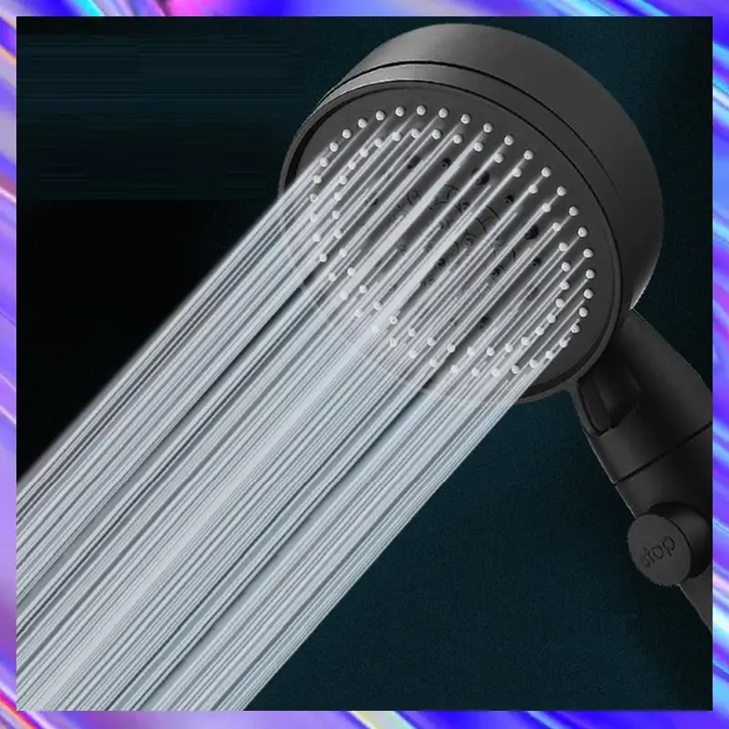 ABNL High Pressure Shower Nozzle 5 Modes Adjustable Shower Nozzle Water-Saving One-Button Stop Nozzle Bathroom Accessories
ABNL High Pressure Shower Nozzle 5 Modes Adjustable Shower Nozzle Water-Saving One-Button Stop Nozzle Bathroom Accessories