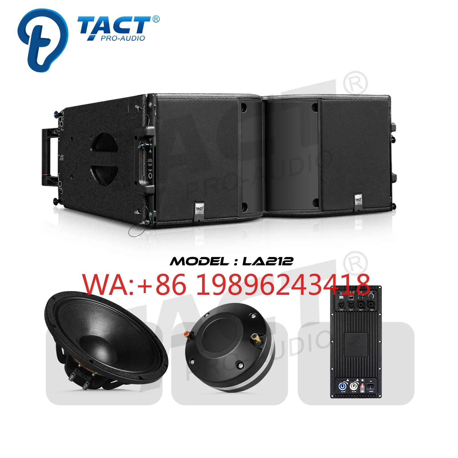 New Design Active High Quality Double 12 Inch Line Array for Big Events
New Design Active High Quality Double 12 Inch Line Array for Big Events