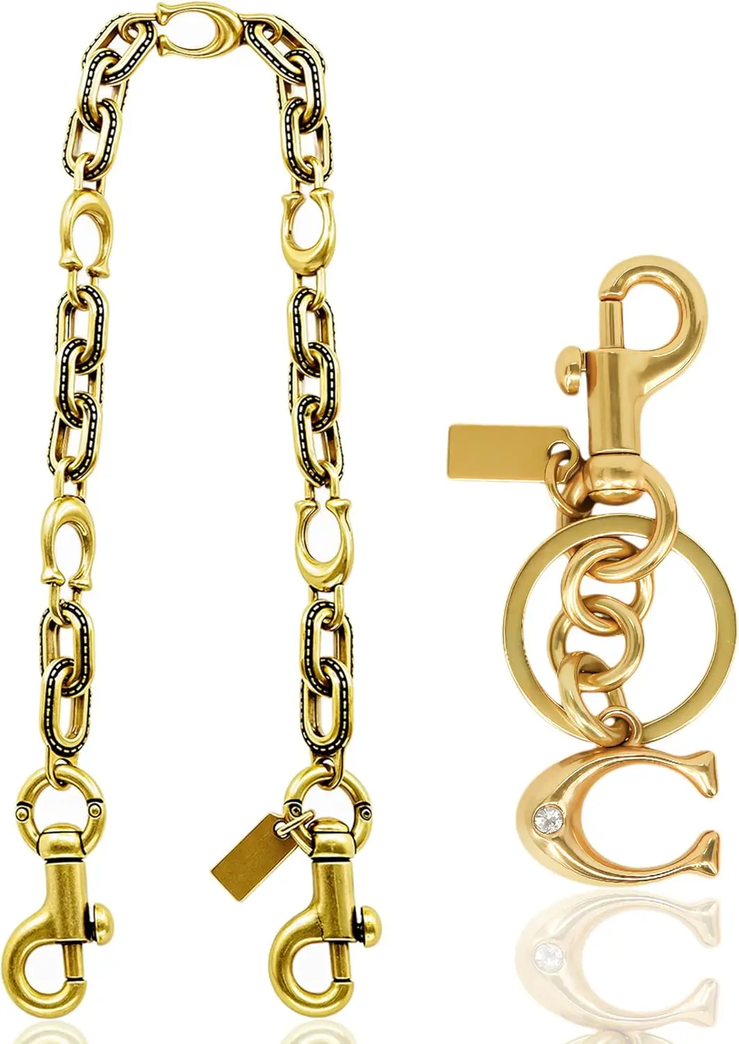 Detachable Chain Strap for Bags Wallet Jeans Key Ring Extender Accessory
Detachable Chain Strap for Bags Wallet Jeans Key Ring Extender Accessory