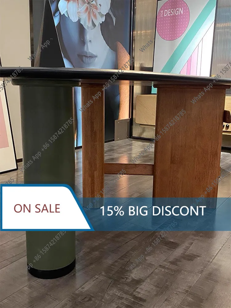 Jo Oval Dining Table, Antique Designer Bauhaus Retro Solid Wood Dining Table,two-color Household Dining Table
Jo Oval Dining Table, Antique Designer Bauhaus Retro Solid Wood Dining Table,two-color Household Dining Table
