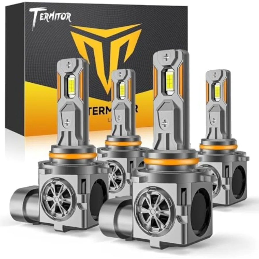 LED Bulbs for Automotive Headlights Aluminum Alloy 6500K Cool White 100000LM Brightness Hi/Low Beam with 85000+ Hours Service L
LED Bulbs for Automotive Headlights Aluminum Alloy 6500K Cool White 100000LM Brightness Hi/Low Beam with 85000+ Hours Service L