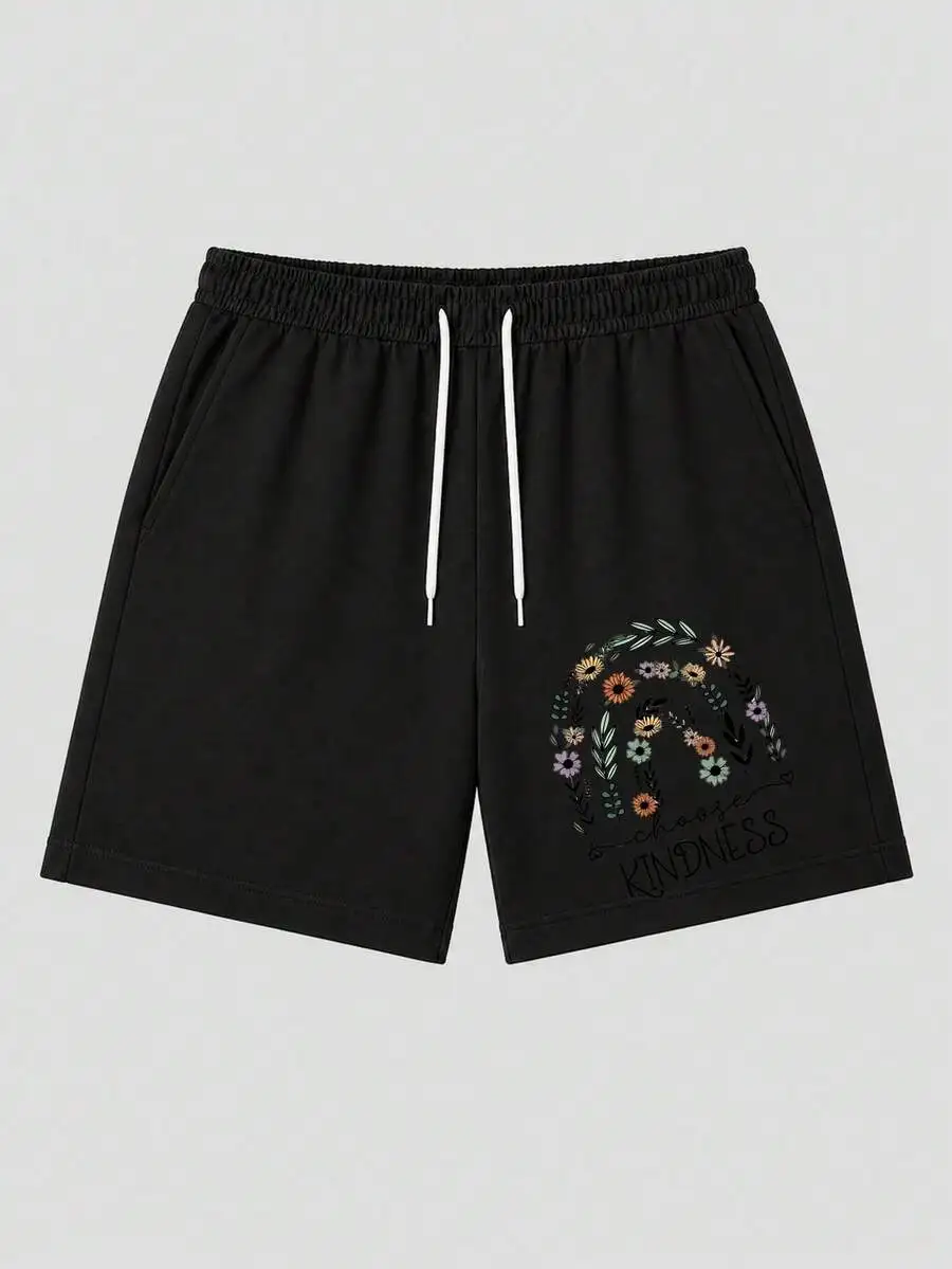 Unisex Casual Shorts With Elastic Waistband And Adjustable Drawstring
Unisex Casual Shorts With Elastic Waistband And Adjustable Drawstring