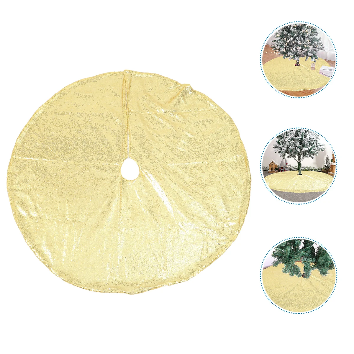 Sequined Tree Skirt 122cm Christmas Decorative Skirts Apron Sequins Bottom Cover Base Carpet for Home Shop Hotel Festive
Sequined Tree Skirt 122cm Christmas Decorative Skirts Apron Sequins Bottom Cover Base Carpet for Home Shop Hotel Festive
