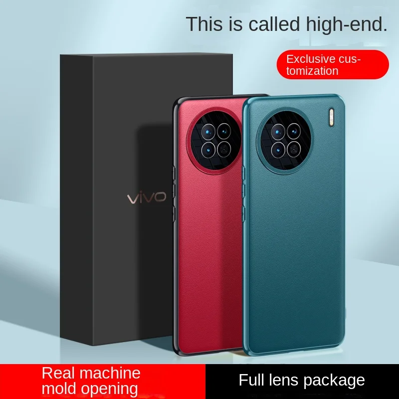 For VIVO X90 X90 Pro X90 ProPlus Leather Metal Lens Integrated Air Cushion Anti-Drop Anti-Fingerprint Phone Case
For VIVO X90 X90 Pro X90 ProPlus Leather Metal Lens Integrated Air Cushion Anti-Drop Anti-Fingerprint Phone Case