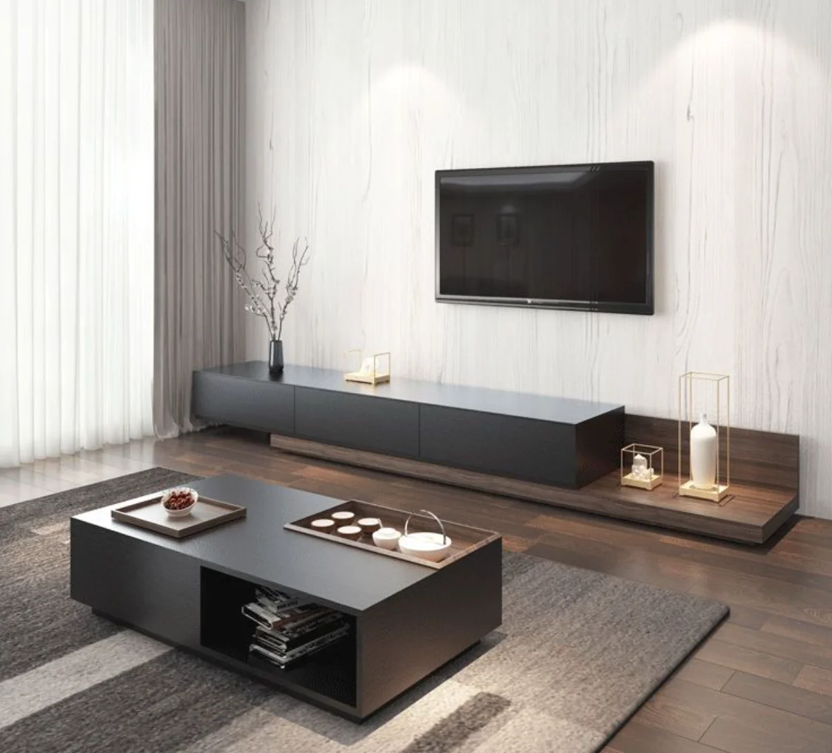 #Nordic Modern Simple Retractable Black Walnut TV Cabinet Coffee Table Combination For Small Apartment Bedroom Or Living Room
#Nordic Modern Simple Retractable Black Walnut TV Cabinet Coffee Table Combination For Small Apartment Bedroom Or Living Room