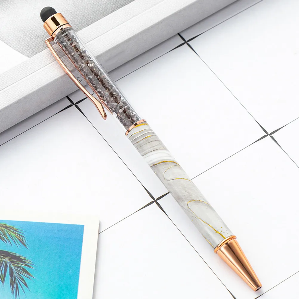 6Pcs Elegant Marble Ballpoint Pens with Touchscreen Function Fine Tip Smooth Writing Quick Dry Ink for Women Office Journaling
6Pcs Elegant Marble Ballpoint Pens with Touchscreen Function Fine Tip Smooth Writing Quick Dry Ink for Women Office Journaling